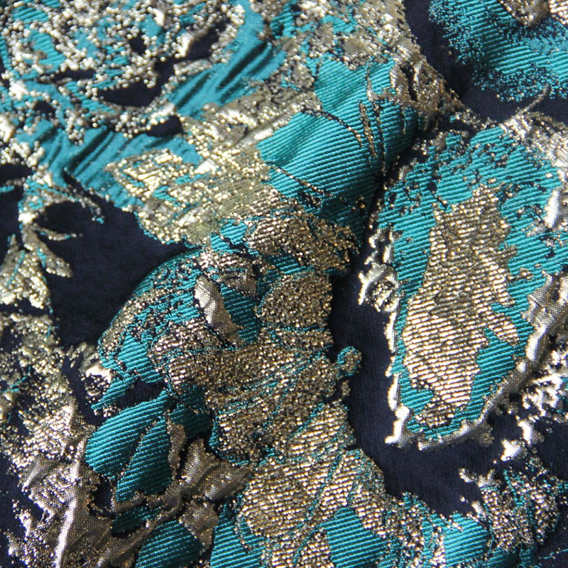Clipe e tecido jacquard