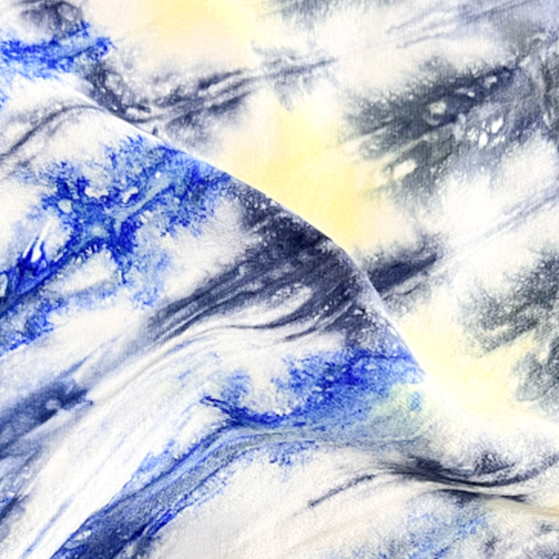 Tecido tie-dye